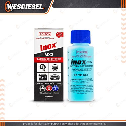 Inox MX2 Battery Conditioner 92ML Extends Battery Life - 1401151 Premium Quality