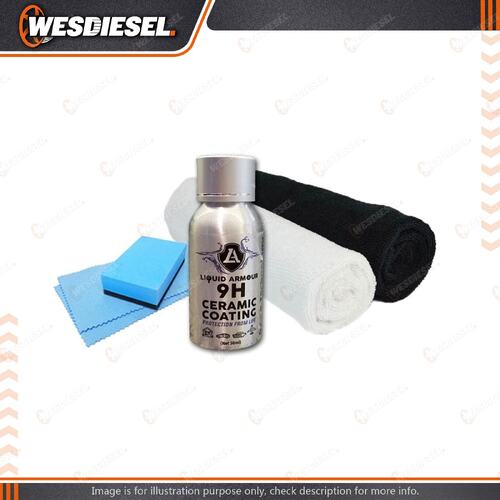 Liquid Armour 9H Ceramic Coating Kit for Universal Car - 77LA50MLKITD