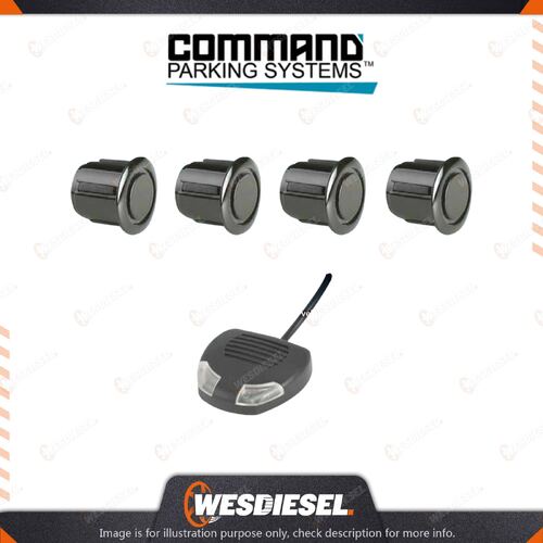 Command Parking Flush Mount Sensor Front Kit 40KHz 25mm Outer/21mm Inner