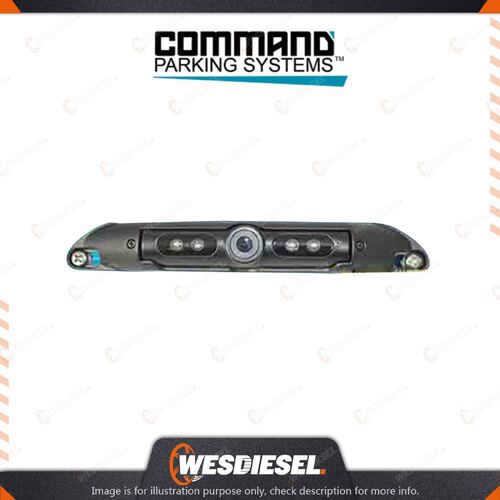 Command Licence Plate 1/3" Sharp CCD 180° Rear View Camera - 200mm x 30mm x 25mm