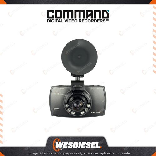 Command Viewing 140 Degree Drive Recorder Full HD Built-in Lithium Battery