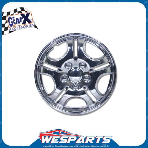 4 pieces of GearX Brand Chrome Wheel Covers 13" Pampas Automative Parts