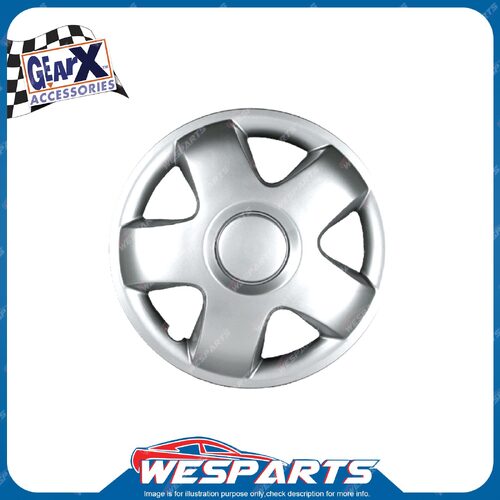 4 pieces of GearX Brand Silver Wheel Covers 12" Ninia Automative Parts