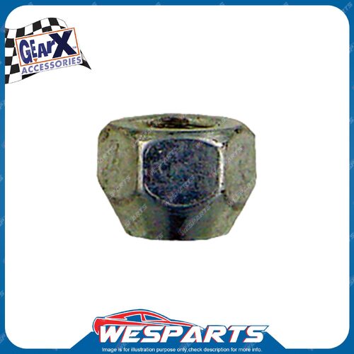 1 piece of GearX Brand Open Ended Wheel Nut 1/2" inch Automative Parts