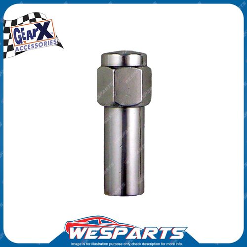 1 piece of GearX Brand Mag Long Shank Wheel Nut 1/2" Automative Parts