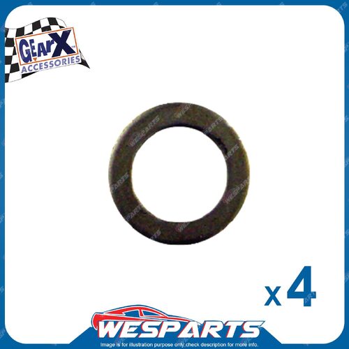 4 x GearX Mag Nut Washers - ID18mm x OD27mm 2mm Thick Automative Parts