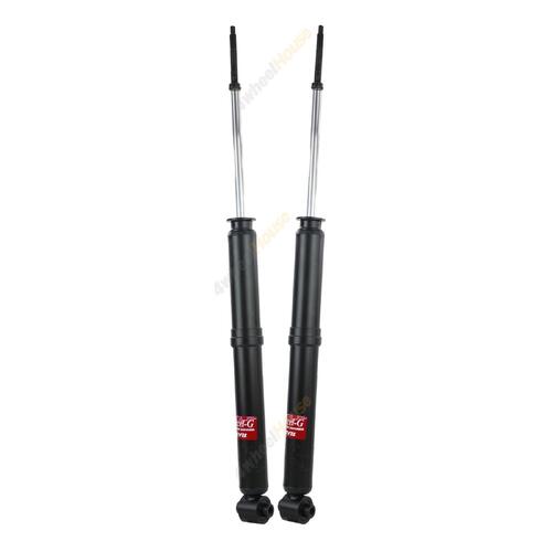 Pair KYB Shock Absorbers Twin Tube Gas-Filled Excel-G Rear 341003