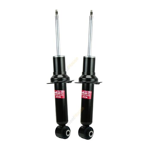 Pair KYB Shock Absorbers Twin Tube Gas-Filled Excel-G Rear 341851