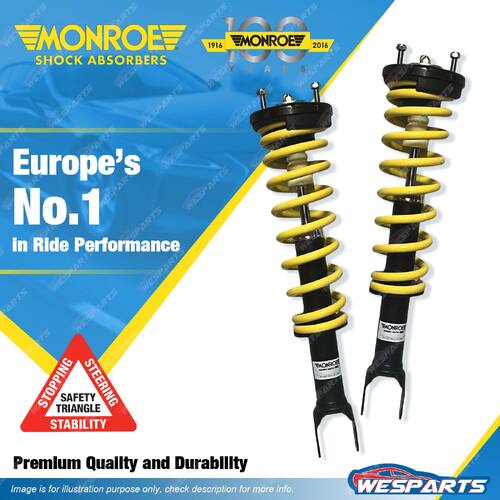 Front Lower Monroe Shocks Complete Struts for Ford Falcon Fairmont BA BF 02-07