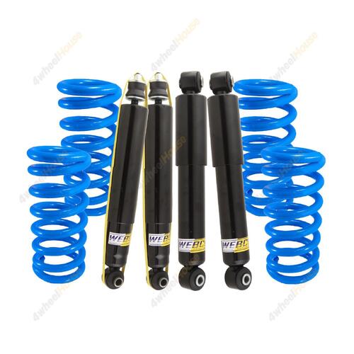 2" 50mm 4Wheelhouse Shocks Coil Lift Kit for Jeep Wrangler TJ 4WD