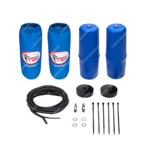 Airbag Man 50mm Raised Air Suspension Coil Springs Helper Kit High Pressure R...