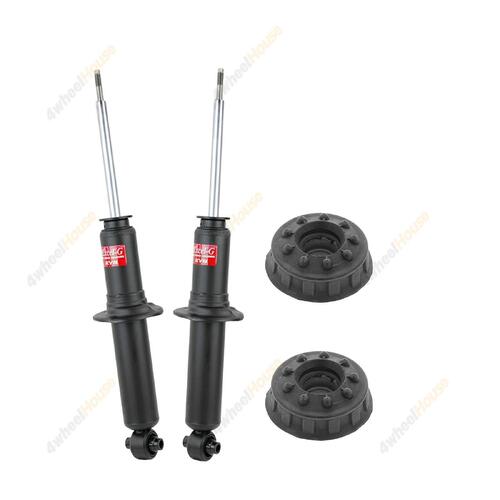 2 x KYB Shock Absorbers Strut Top Mount Kit Rear 341205 KSM9701