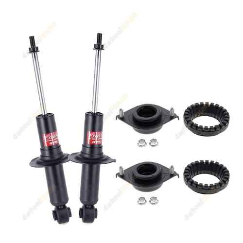 2 x KYB Shock Absorbers Strut Top Mount Kit Rear 341353 KSM5214