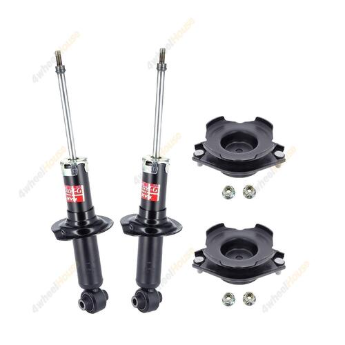 2 x KYB Shock Absorbers Strut Top Mount Kit Rear 341487 KSM7622