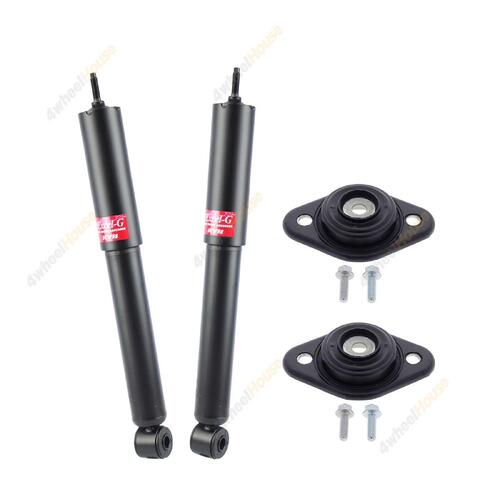 2 x KYB Shock Absorbers Strut Top Mount Kit Rear 344230 KSM5220