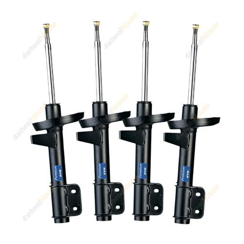 4 x KYB Strut Shock Absorbers Premium MacPherson Front Rear 633044 633048