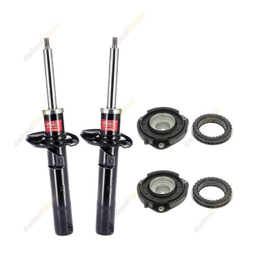 2 x KYB Shock Absorbers Strut Top Mount Kit Front 335813 KSM1714