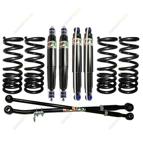 EFS 3" 75mm Elite Shock Coil Panhard Rod Lift Kit for Jeep Wrangler JK Petrol