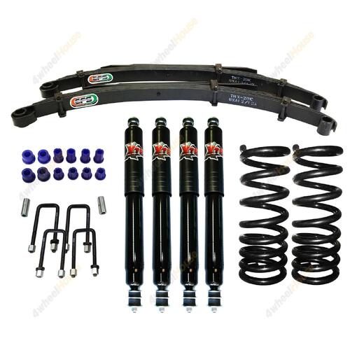 EFS 2" 50mm XTR Shock Coil Leaf Lift Kit for Toyota Landcruiser V8 79 Series