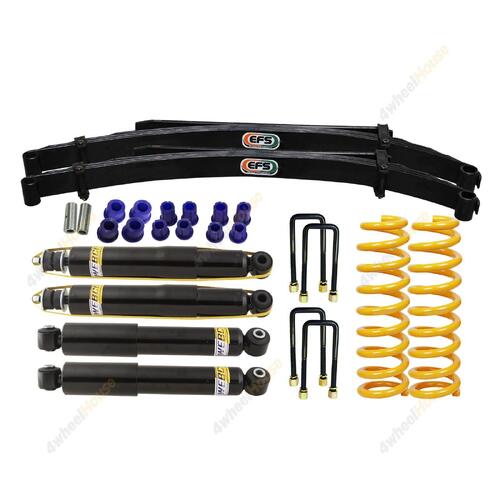 2" 50mm 4Wheelhouse Shocks Coil Leaf Lift Kit for Toyota Landcruiser VDJ76