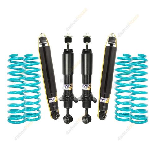 2" 50mm 4Wheelhouse Shocks Coil Lift Kit for Toyota Prado 120 03-09