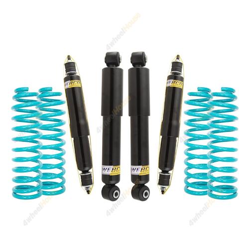 2" 50mm 4Wheelhouse Shocks Coil Lift Kit for Jeep Grand Cherokee ZJ ZG