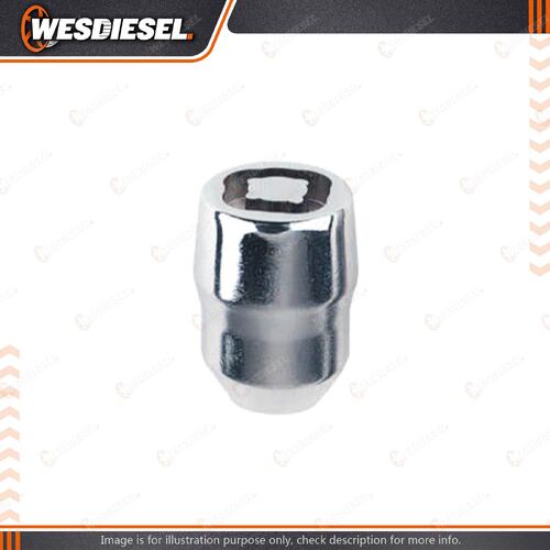 The Wheel Doctor 12mm x 1.25 Taper Seat Lock Nuts Pack 4 - High Quality